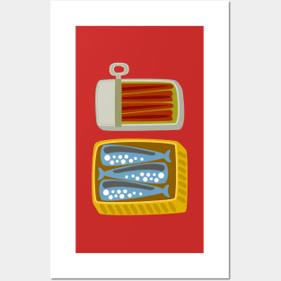 Canned Fish Posters and Art